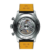  Shop Authentic Breitling Navitimer B01 Chronograph 41 Blue Dial Black Leather Strap Watch for Men - AB0139241C1P1 - Luxxuri