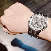  Shop Authentic Bulova Crystal Collection Pave Silver Dial with Crystals Silver Steel Strap Watch for Men - 96C134 - Luxxuri