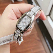  Shop Authentic Bulova Crystal Collection Silver Dial Silver Steel Strap Watch for Women - 96L235 - Luxxuri