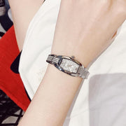  Shop Authentic Bulova Crystal Collection Silver Dial Silver Steel Strap Watch for Women - 96L235 - Luxxuri