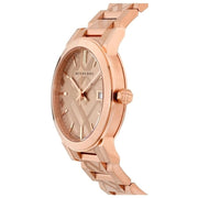  Shop Authentic Burberry The City Rose Gold Dial Rose Gold Steel Strap Watch for Women - BU9039 - Luxxuri
