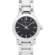  Shop Authentic Burberry The City Black Dial Silver Steel Strap Watch for Women - BU9201 - Luxxuri