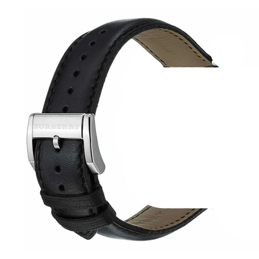  Shop Authentic Burberry The City Chronograph White Dial Black Leather Strap Watch for Men - BU9355 - Luxxuri