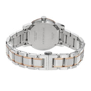  Shop Authentic Burberry The City Silver Dial Two Tone Steel Strap Watch for Women - BU9205 - Luxxuri