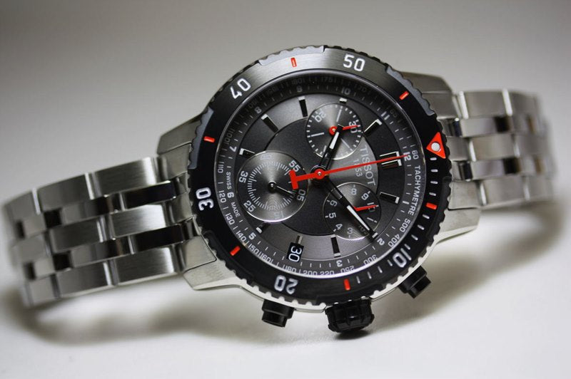  Shop Authentic Tissot PRS 200 Chronograph Grey Dial Silver Steel Strap Watch For Men - T067.417.21.051.00 - Luxxuri