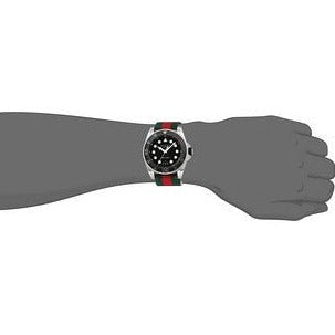  Shop Authentic Gucci Dive Black Dial Red & Green Nylon Strap Watch For Men - YA136209 - Luxxuri