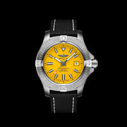  Shop Authentic Breitling Avenger Automatic 45 Seawolf Yellow Dial Black Nylon Strap Watch for Men - A17319101I1X1 - Luxxuri