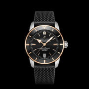  Shop Authentic Breitling Superocean Heritage II B20 42mm Black Dial Black Mesh Bracelet Mens Watch - UB2010121B1S1 - Luxxuri