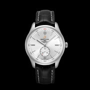  Shop Authentic Breitling Premier Automatic 40mm Silver Dial Black Leather Strap Watch for Men - A37340351G1P1 - Luxxuri