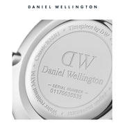  Shop Authentic Daniel Wellington Classic Petite Reading White Dial Black Leather Strap Watch For Women - DW00100185 - Luxxuri