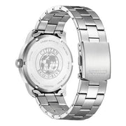  Shop Authentic Citizen Eco Drive Chronograph Black Dial Silver Steel Strap Watch For Men - CA0690-88E - Luxxuri