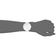  Shop Authentic Calvin Klein Full Moon White Dial White Leather Strap Watch for Women - K8Y231L6 - Luxxuri