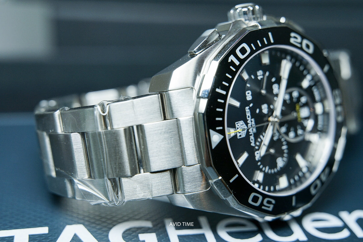  Shop Authentic Tag Heuer Aquaracer Black Dial Watch for Men - CAY111A.BA0927 - Luxxuri