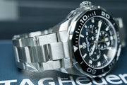  Shop Authentic Tag Heuer Aquaracer Black Dial Watch for Men - CAY111A.BA0927 - Luxxuri