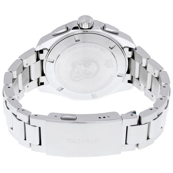  Shop Authentic Tag Heuer Aquaracer Blue Dial SIlver Steel Strap Watch for Men - CAY111B.BA0927 - Luxxuri