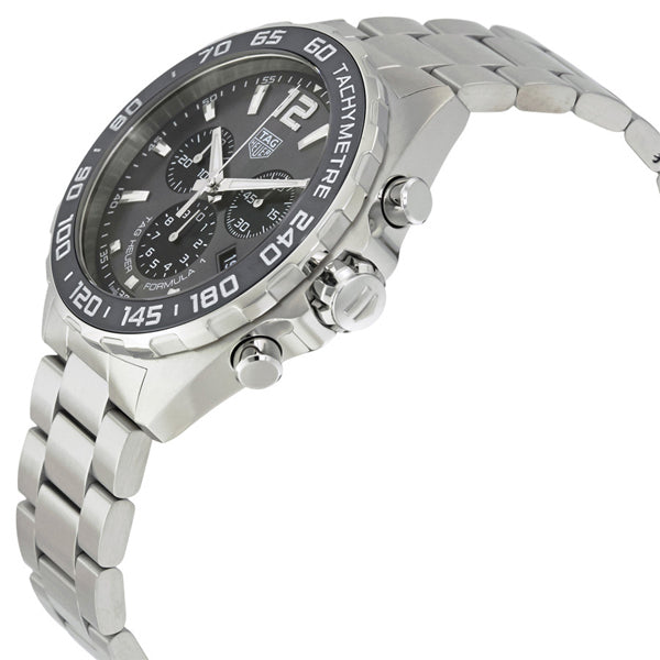  Shop Authentic Tag Heuer Formula 1 Anthracite Dial Silver Steel Strap Watch for Men - CAZ1011.BA0842 - Luxxuri