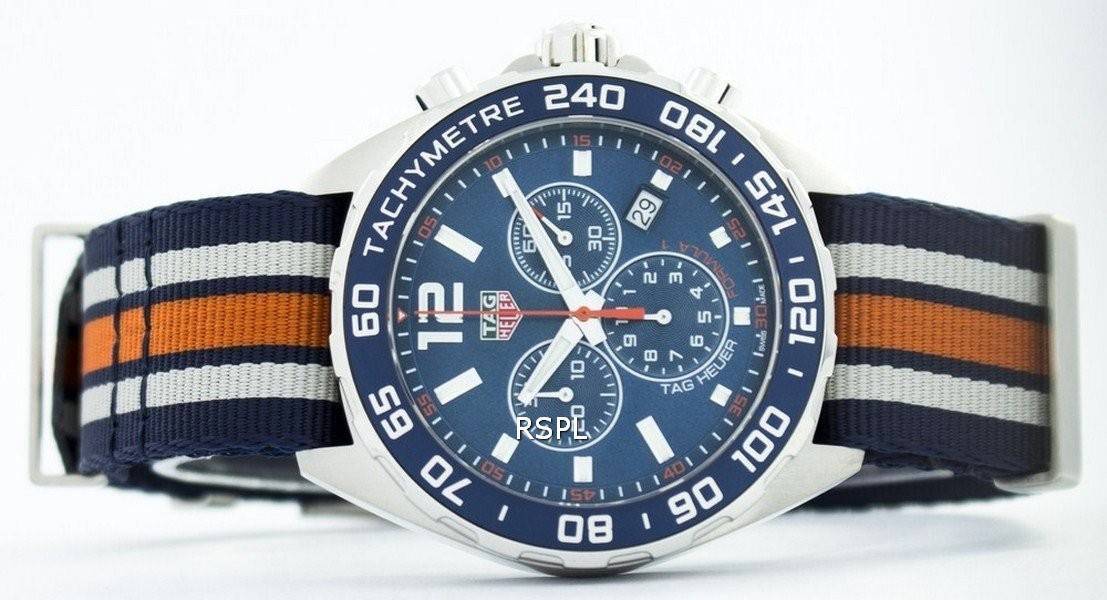  Shop Authentic Tag Heuer Formula 1 Blue Dial Watch for Men - CAZ1014.FC8196 - Luxxuri