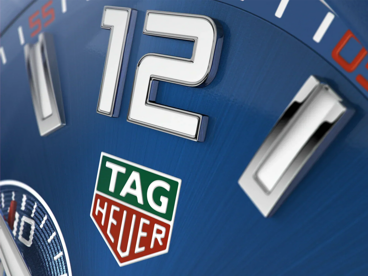  Shop Authentic Tag Heuer Formula 1 Chronograph Blue Dial Silver Steel Strap Watch for Men - CAZ1014.BA0842 - Luxxuri