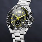  Shop Authentic Tag Heuer Formula 1 Chronograph Grey Dial Silver Steel Strap Watch for Men - CAZ101AG.BA0842 - Luxxuri