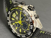 Shop Authentic Tag Heuer Formula 1 Chronograph Grey Dial Black Nylon Strap Watch for Men - CAZ101AG.FC8304 - Luxxuri