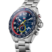  Shop Authentic Tag Heuer Formula 1 x Red Bull Racing Chronograph Blue Dial Silver Steel Strap Watch for Men - CAZ101AL.BA0842 - Luxxuri