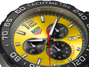  Shop Authentic Tag Heuer Formula 1 Chronograph Yellow Dial Yellow Rubber Strap Watch for Men - CAZ101AM.FT8054 - Luxxuri