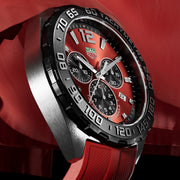  Shop Authentic Tag Heuer Formula 1 Chronograph Red Dial Red Rubber Strap Watch for Men - CAZ101AN.FT8055 - Luxxuri