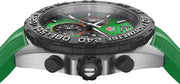  Shop Authentic Tag Heuer Formula 1 Chronograph Green Dial Green Rubber Strap Watch for Men - CAZ101AP.FT8056 - Luxxuri