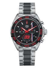  Shop Authentic Tag Heuer Formula 1 Max Verstappen Limited Edition Grey Dial Two Tone Steel Strap Watch for Gents - CAZ101U.BA0843 - Luxxuri