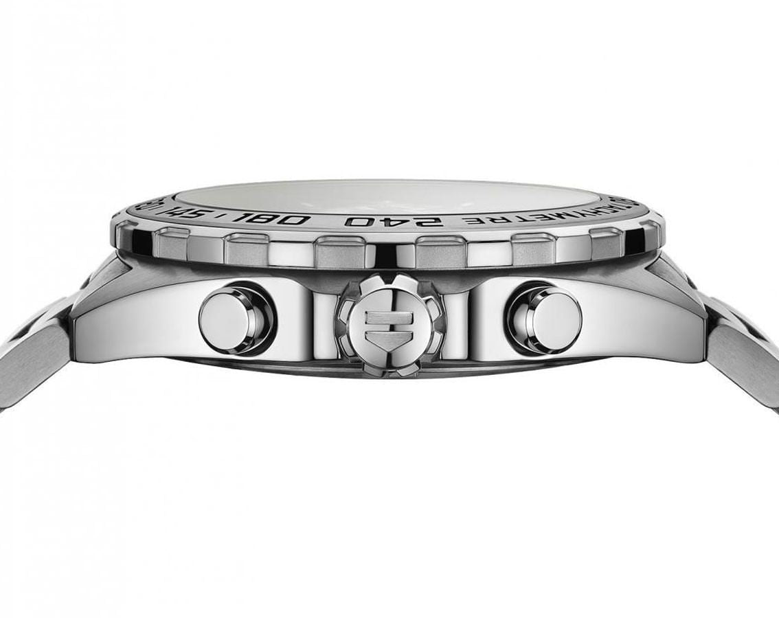  Shop Authentic Tag Heuer Formula 1 Chronograph Black Dial Silver Steel Strap Watch for Men - CAZ101Y.BA0842 - Luxxuri