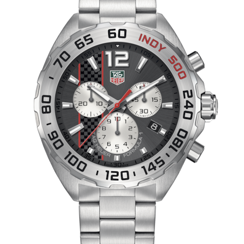 Shop Authentic Tag Heuer Formula 1 Chronograph Grey Dial Silver Steel Strap Watch for Men - CAZ1114.BA0877 - Luxxuri