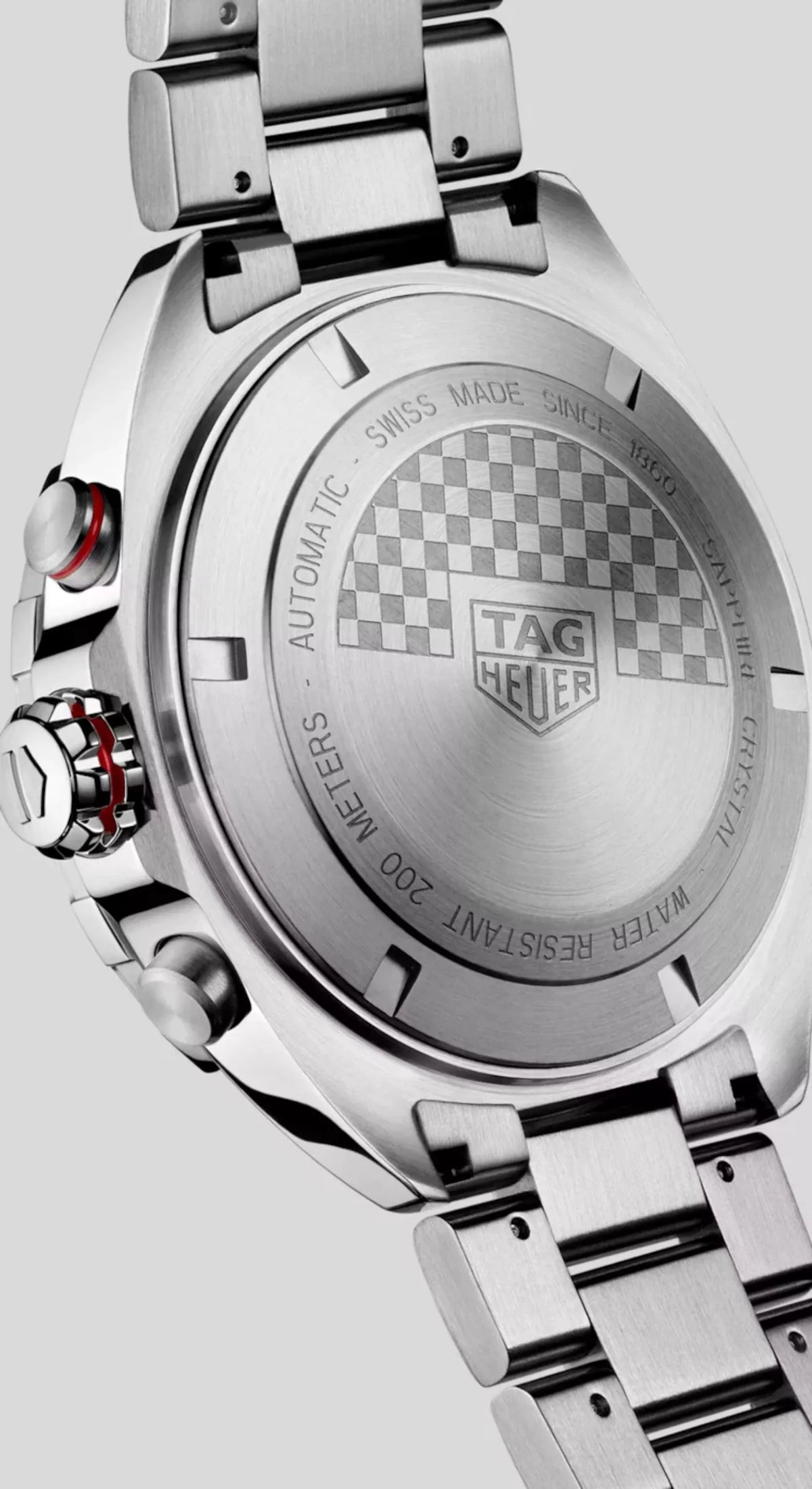  Shop Authentic Tag Heuer Formula 1 Automatic Chronograph Grey Dial Silver Strap Watch for Men - CAZ2012.BA0876 - Luxxuri