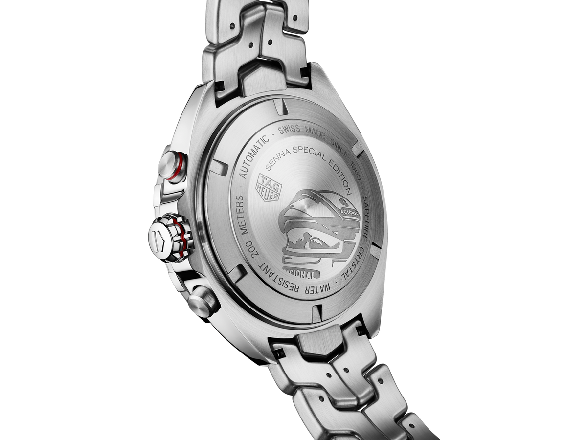  Shop Authentic Tag Heuer Formula 1 Chronograph Senna Grey Dial Silver Steel Strap Watch for Men - CAZ201D.BA0633 - Luxxuri