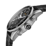  Shop Authentic Tag Heuer Autavia Chronometer Flyback Automatic Chronograph Black Dial Black Leather Strap Watch for Men - CBE511A.FC8279 - Luxxuri