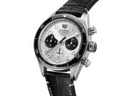 Shop Authentic Tag Heuer Autavia Chronometer Flyback Chronograph Silver Dial Black Leather Strap Watch for Men - CBE511B.FC8279 - Luxxuri