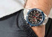  Shop Authentic Tag Heuer Carrera Chronograph Blue Dial Silver Steel Strap Watch for Men - CBG2A11.BA0654 - Luxxuri