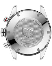  Shop Authentic Tag Heuer Carrera Automatic Chronograph Black Dial Silver Steel Strap Watch for Men - CBM2110.BA0651 - Luxxuri