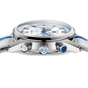  Shop Authentic Tag Heuer Carrera Porsche RS 2.7 Automatic Chronograph White Dial White Nylon Strap Watch for Men - CBN2016.EB0275 - Luxxuri