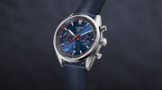  Shop Authentic Tag Heuer Carrera Chronograph Blue Dial Blue Leather Strap Watch for Men - CBN201D.FC6543 - Luxxuri
