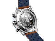  Shop Authentic Tag Heuer Carrera Automatic Chronograph Blue Dial Brown Leather Strap Watch for Men - CBN2A1A.FC6537 - Luxxuri