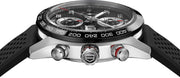  Shop Authentic Tag Heuer Carrera Chronograph Black Dial Black Rubber Strap Watch for Men - CBN2A1AA.FT6228 - Luxxuri