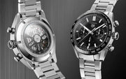  Shop Authentic Tag Heuer Carrera Automatic Chronograph Black Dial Silver Steel Strap Watch for Men - CBN2A1B.BA0643 - Luxxuri
