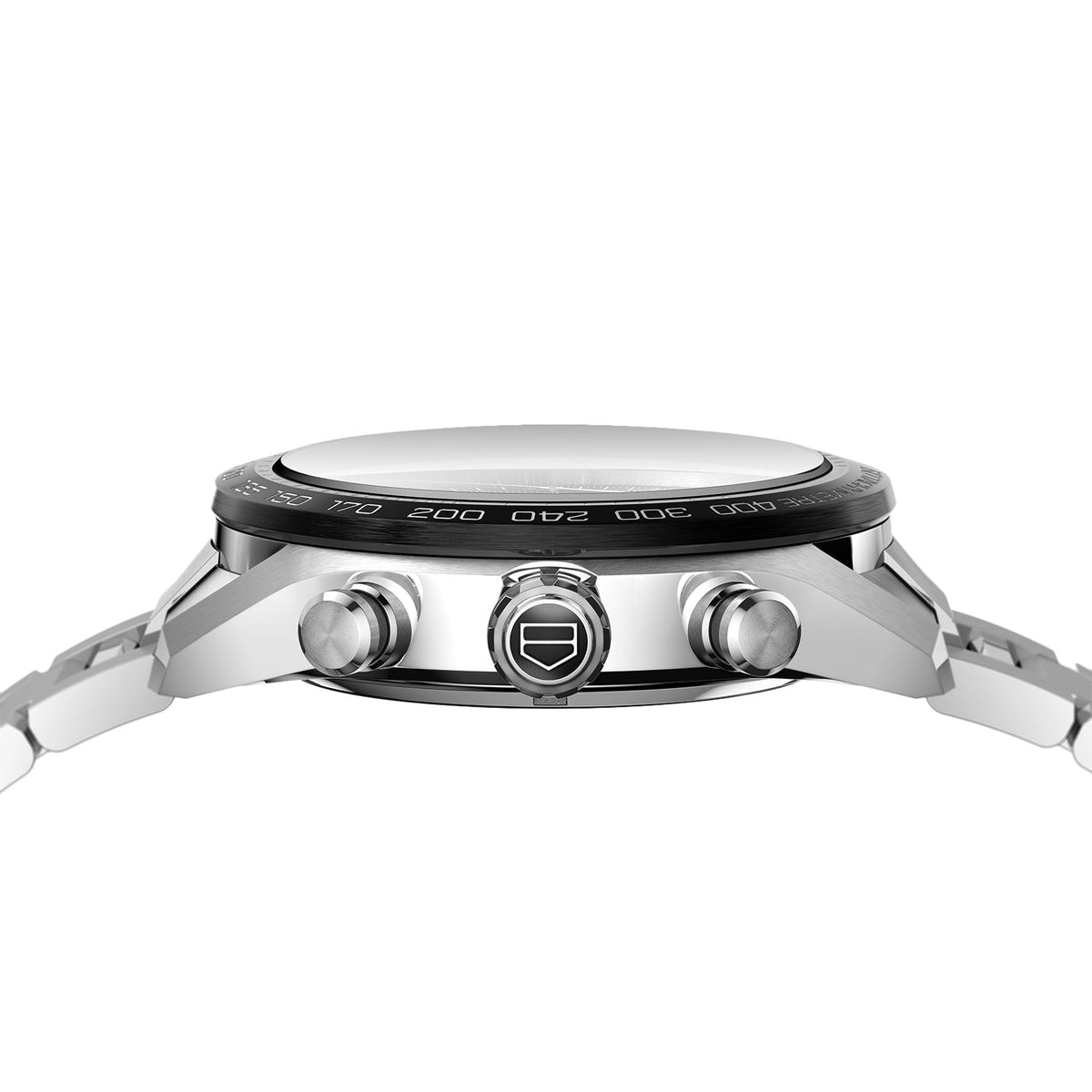  Shop Authentic Tag Heuer Carrera Automatic Chronograph Black Dial Silver Steel Strap Watch for Men - CBN2A1B.BA0643 - Luxxuri