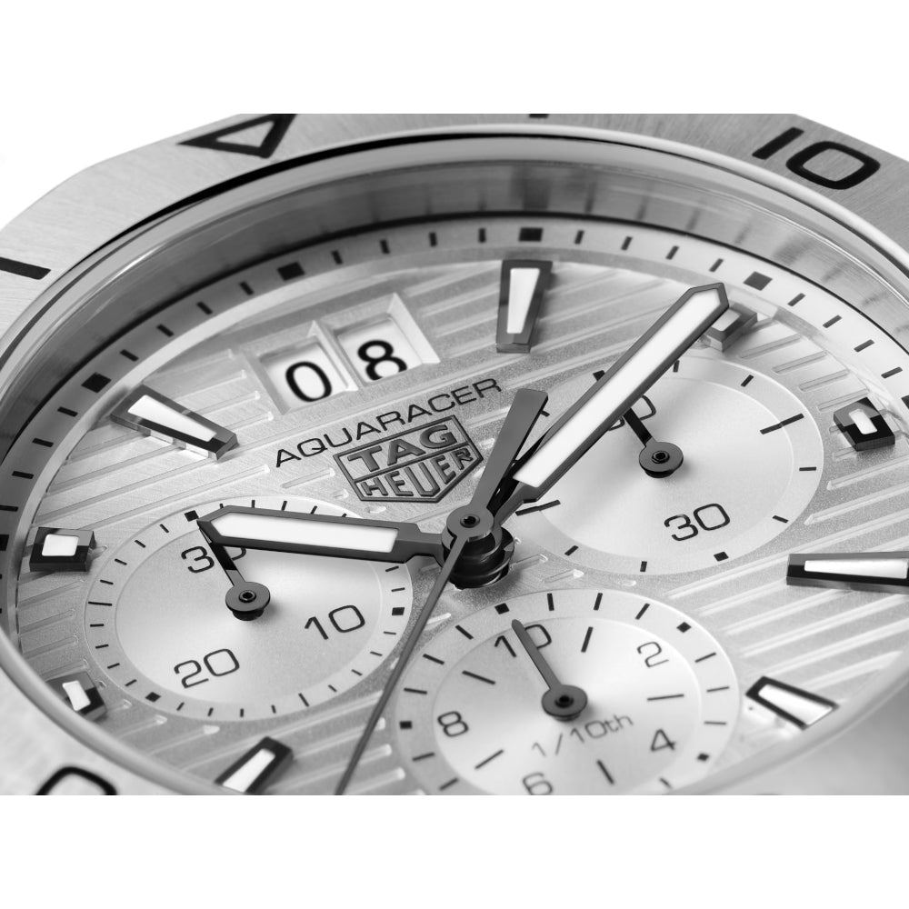  Shop Authentic Tag Heuer Aquaracer Professional 200 Date White Dial Silver Steel Strap Watch for Men - CBP1111.BA0627 - Luxxuri