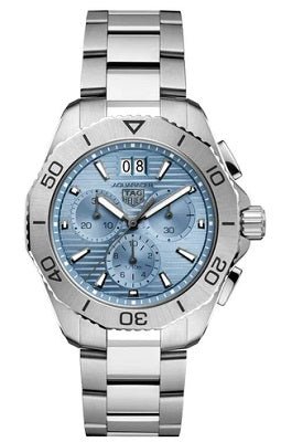  Shop Authentic Tag Heuer Aquaracer Professional 200 Date Blue Dial Silver Steel Strap Watch for Men - CBP1112.BA0627 - Luxxuri