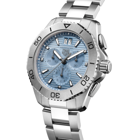  Shop Authentic Tag Heuer Aquaracer Professional 200 Date Blue Dial Silver Steel Strap Watch for Men - CBP1112.BA0627 - Luxxuri