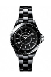 Shop Authentic Chanel J12 Quartz Black Dial Black Steel Strap Watch for Women - J12 H5695 - Luxxuri