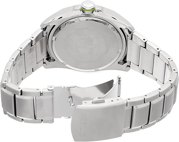  Shop Authentic Citizen Eco Drive Urban Black Dial Silver Stainless Steel Watch For Men - AW0020-59EB - Luxxuri