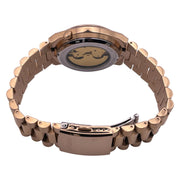  Shop Authentic Citizen Tsuyosa Automatic Red Dial Gold Steel Strap Watch For Men - NJ0153-82X - Luxxuri