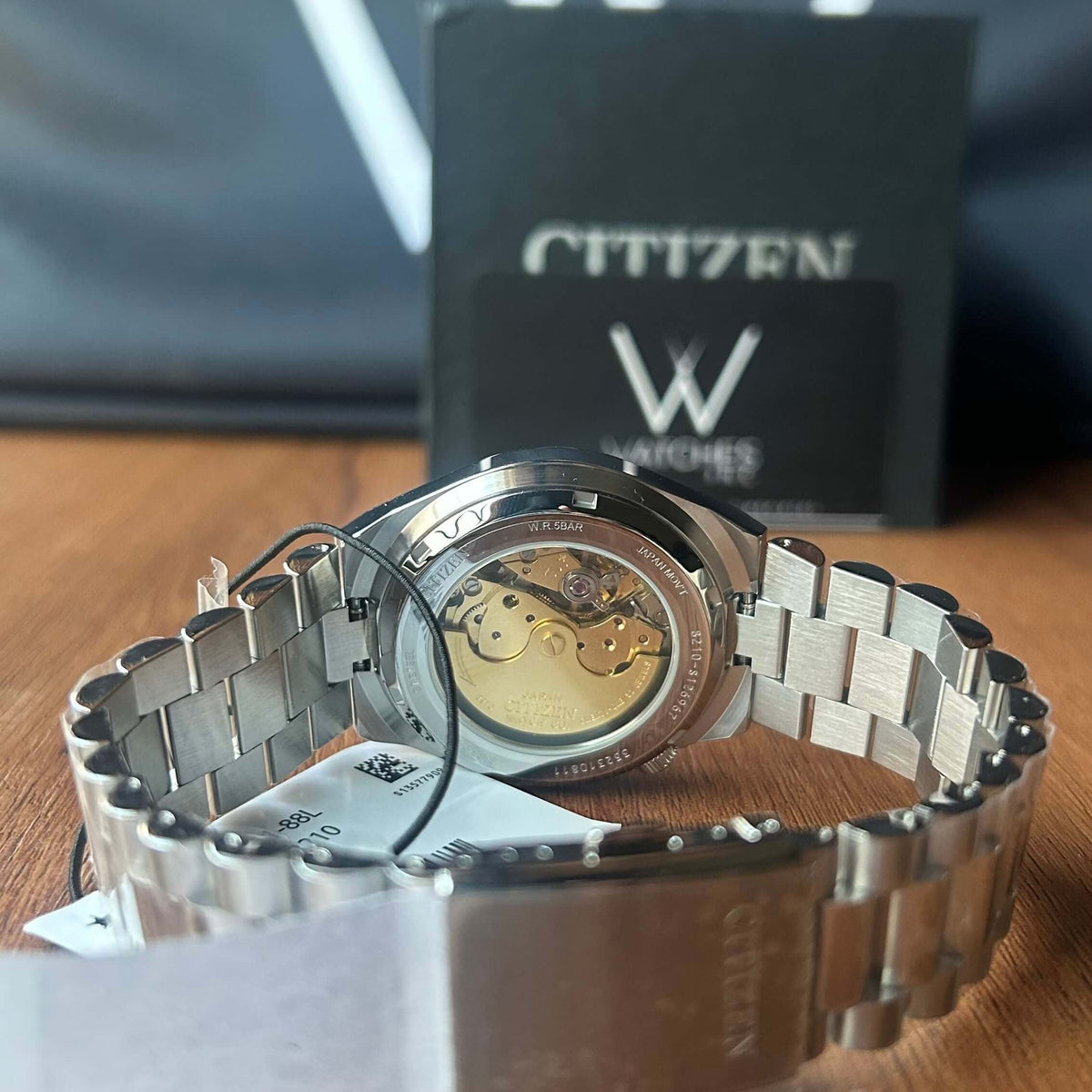  Shop Authentic Citizen Tsuyosa Automatic Blue Dial Silver Steel Strap Watch For Men - NJ0151-88X - Luxxuri